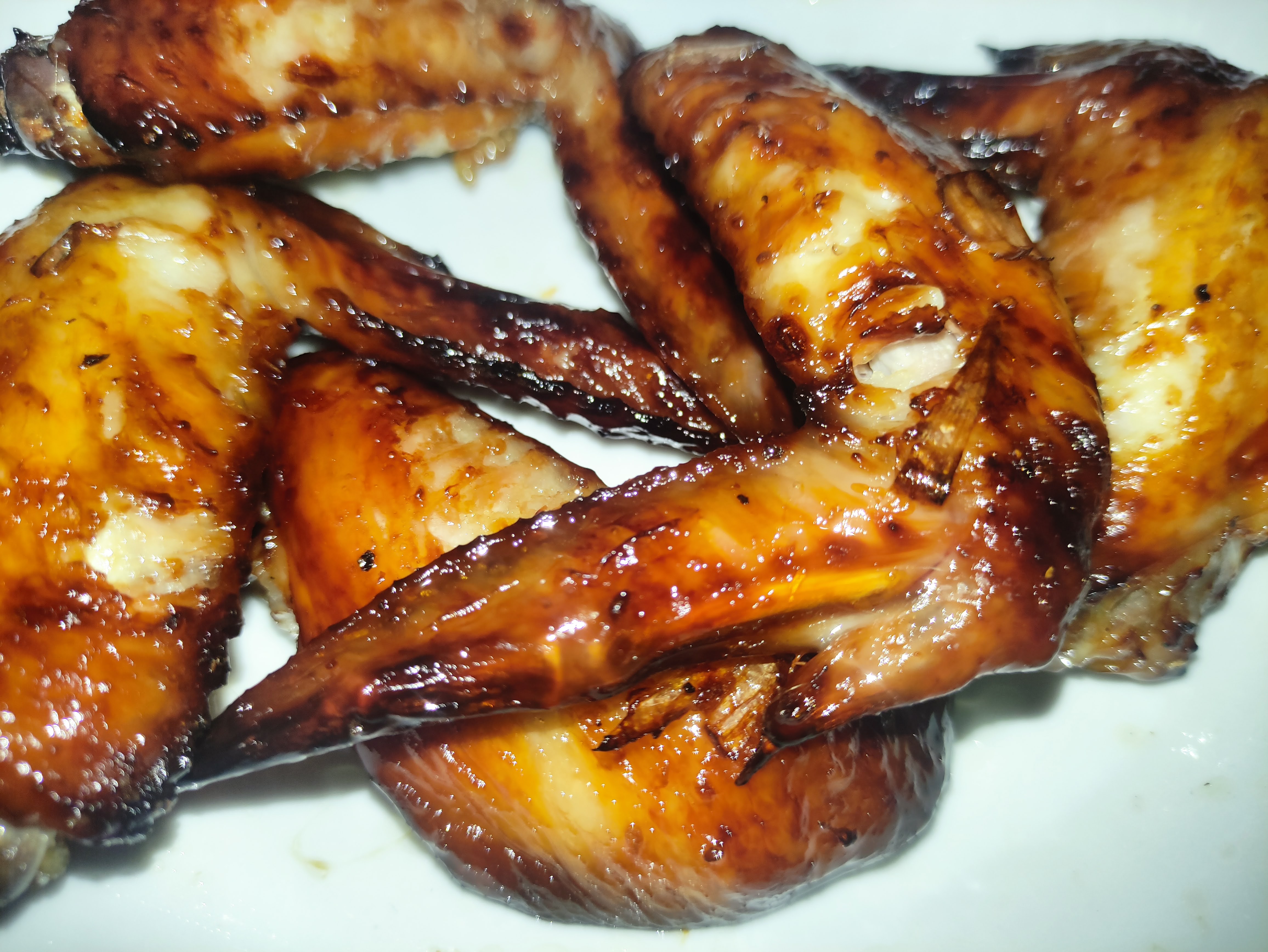 ไก่อบน้ำผึ้งหม้ออบลมร้อน